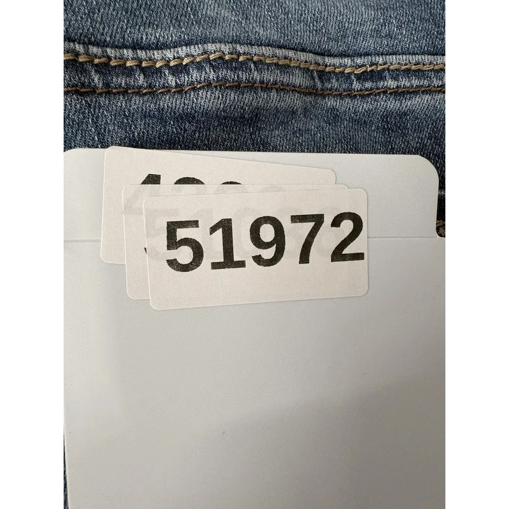 Silver Jeans Suki Slim Womens 30x27 Blue Mid Rise Distressed Stretch Denim Y2K - Picture 13 of 13